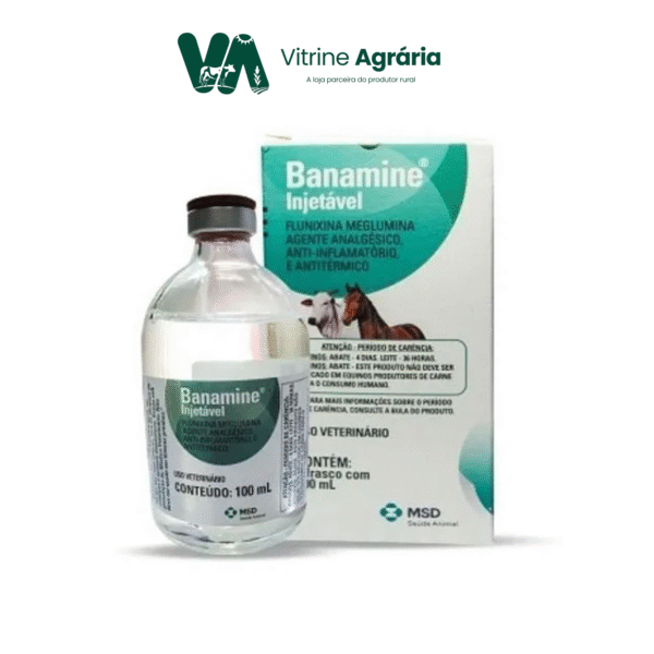 BANAMINE INJETÁVEL 100ml - MSD