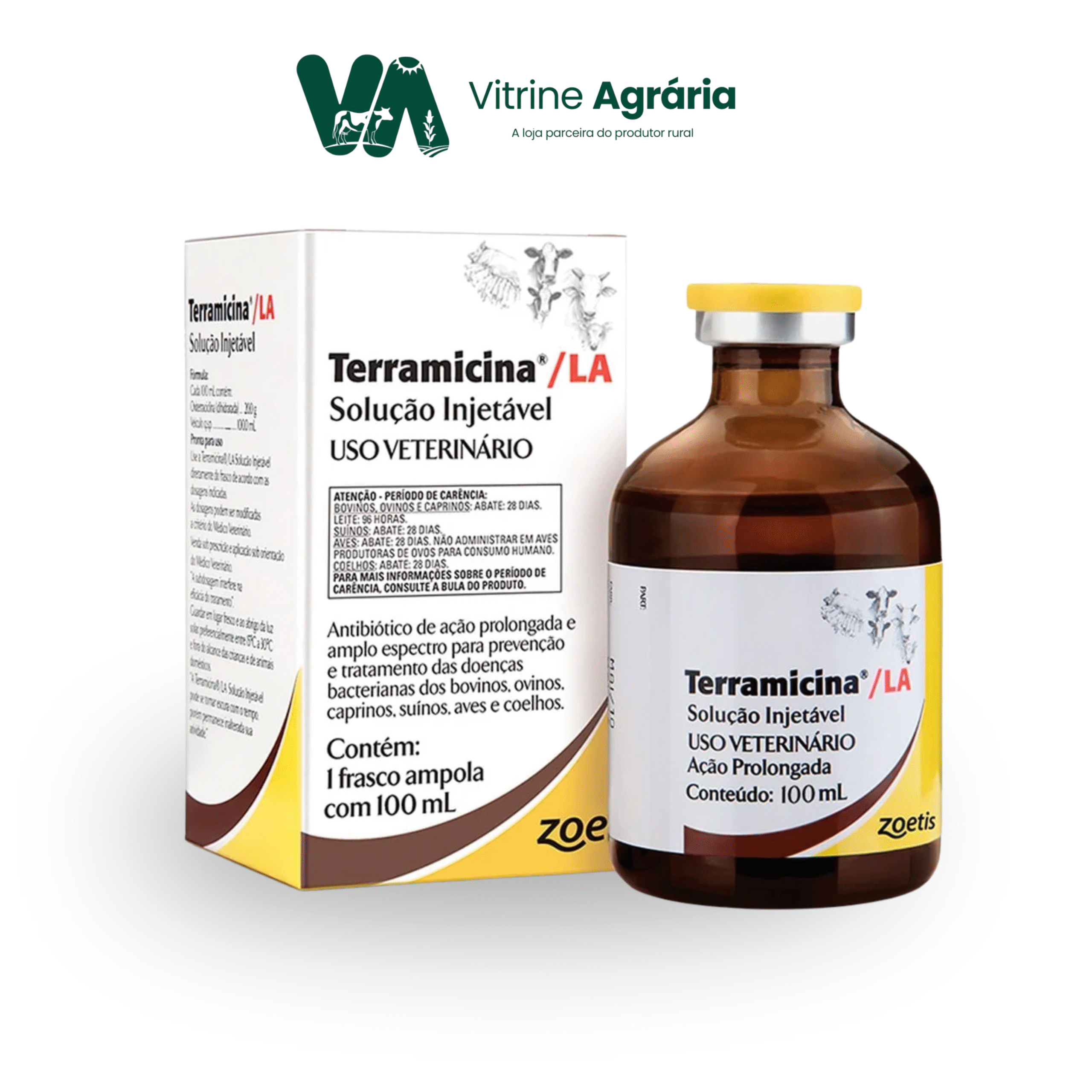 TERRAMICINA LA 50ml e 100ml - Zoetis