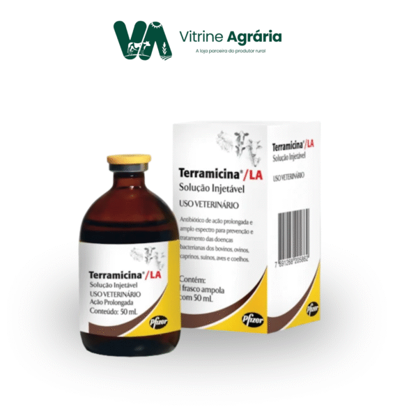 TERRAMICINA LA 50ml e 100ml - Zoetis - Imagem 2