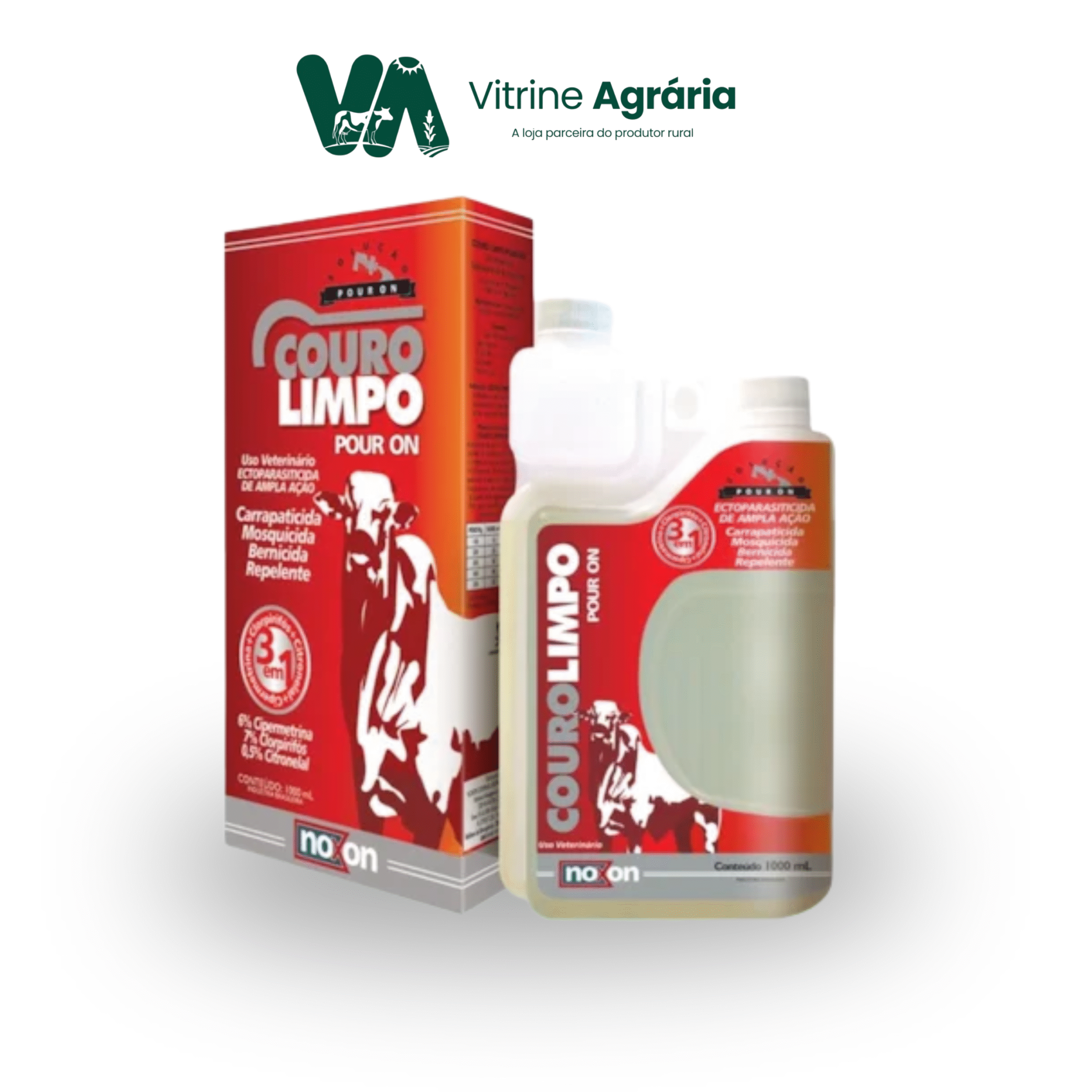 COURO LIMPO Pour on 1l - Noxon