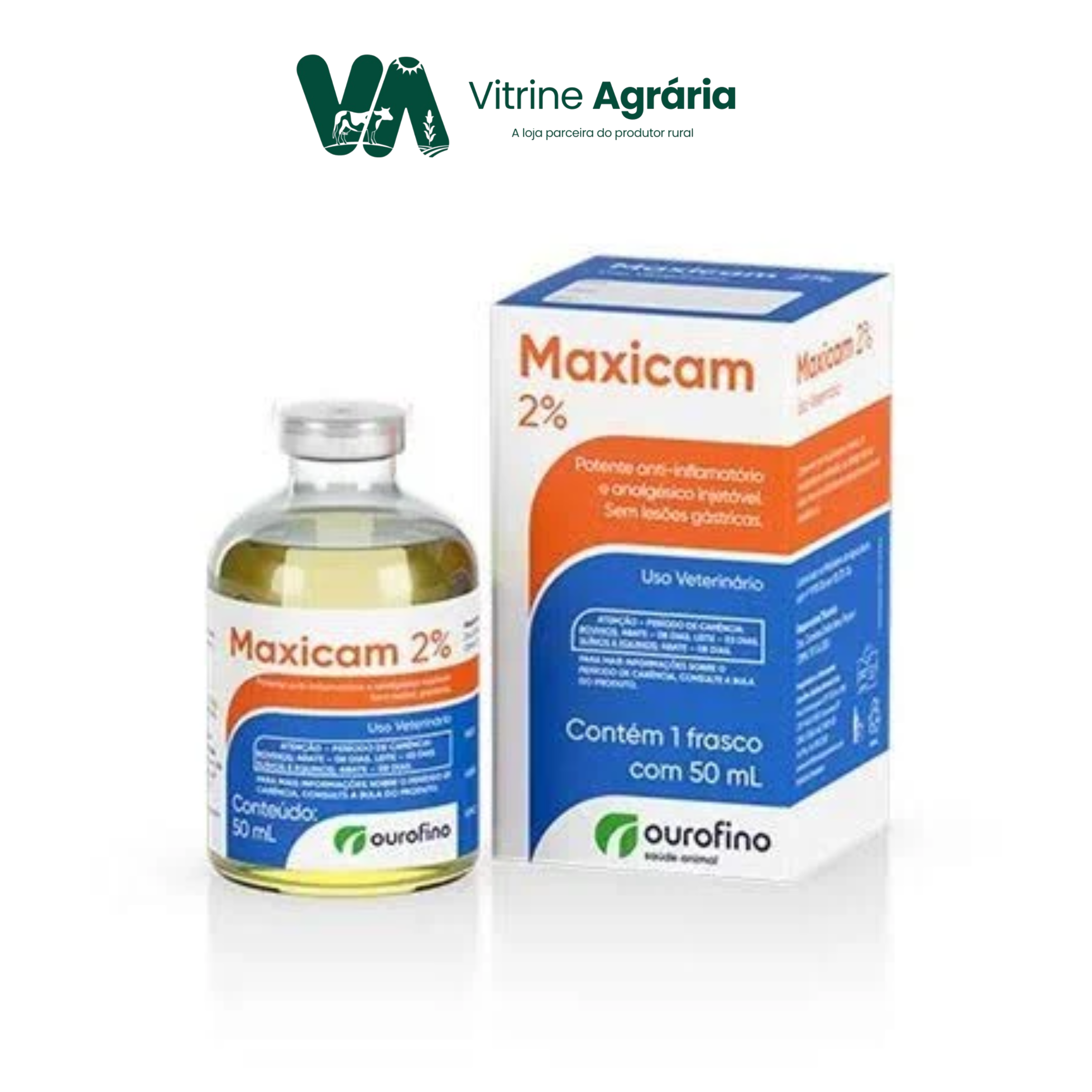 MAXICAM 2% 50ml - Ouro Fino