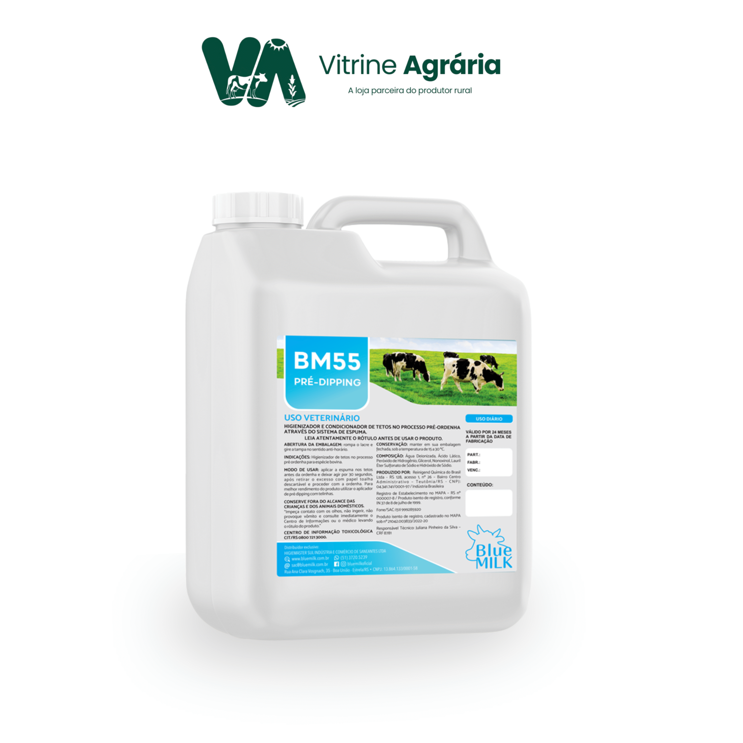 BM 55 PRÉ-DIPPING 5L - BlueMilk