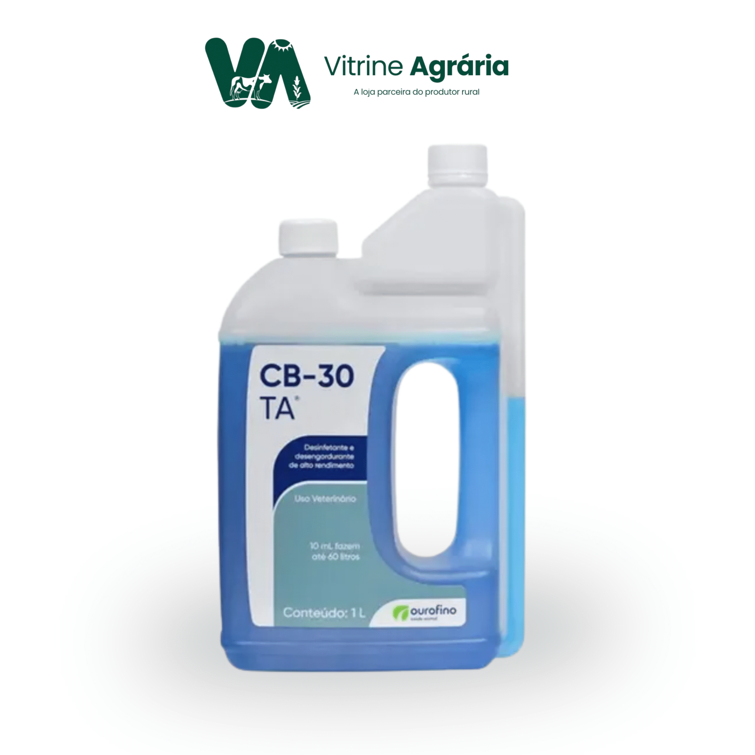 CB 30 TA DESINFETANTE 1L - Ourofino - Imagem 2