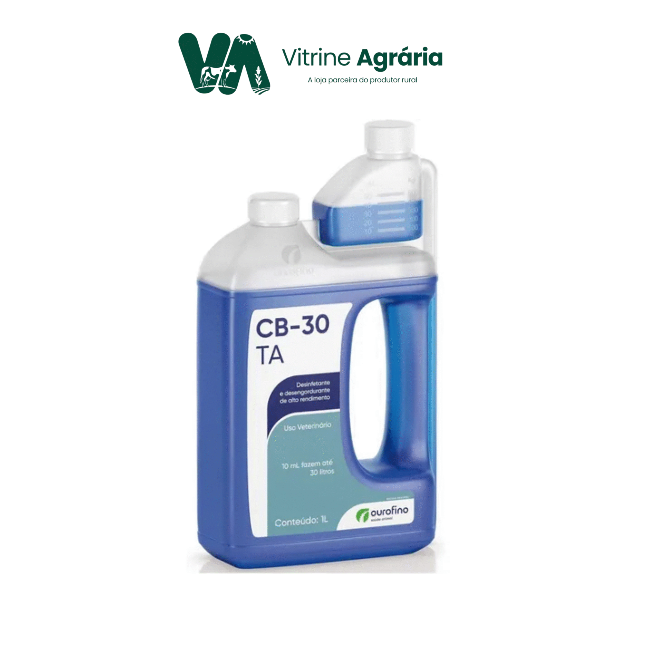 CB 30 TA DESINFETANTE 1L - Ourofino