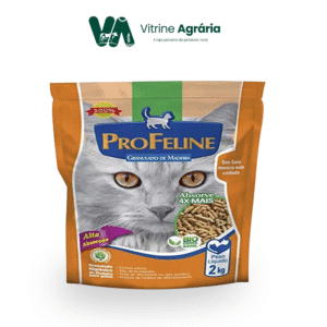 GRANULADO SANITÁRIO MADEIRA 2Kg - ProFeline