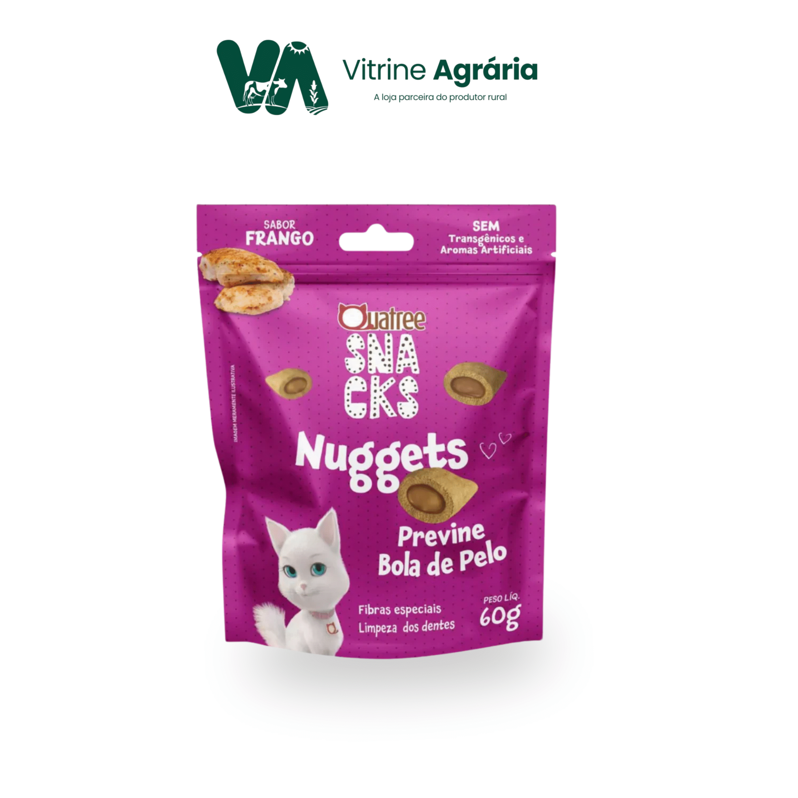 SNACKS STICKS NUGGETS 60g - Quatree